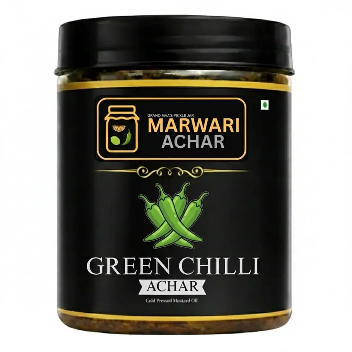 Green Chilli Pickle (Hari Mirch Ka Achar) – Homemade Spicy Traditional Pickle 1 Green chilli pickle