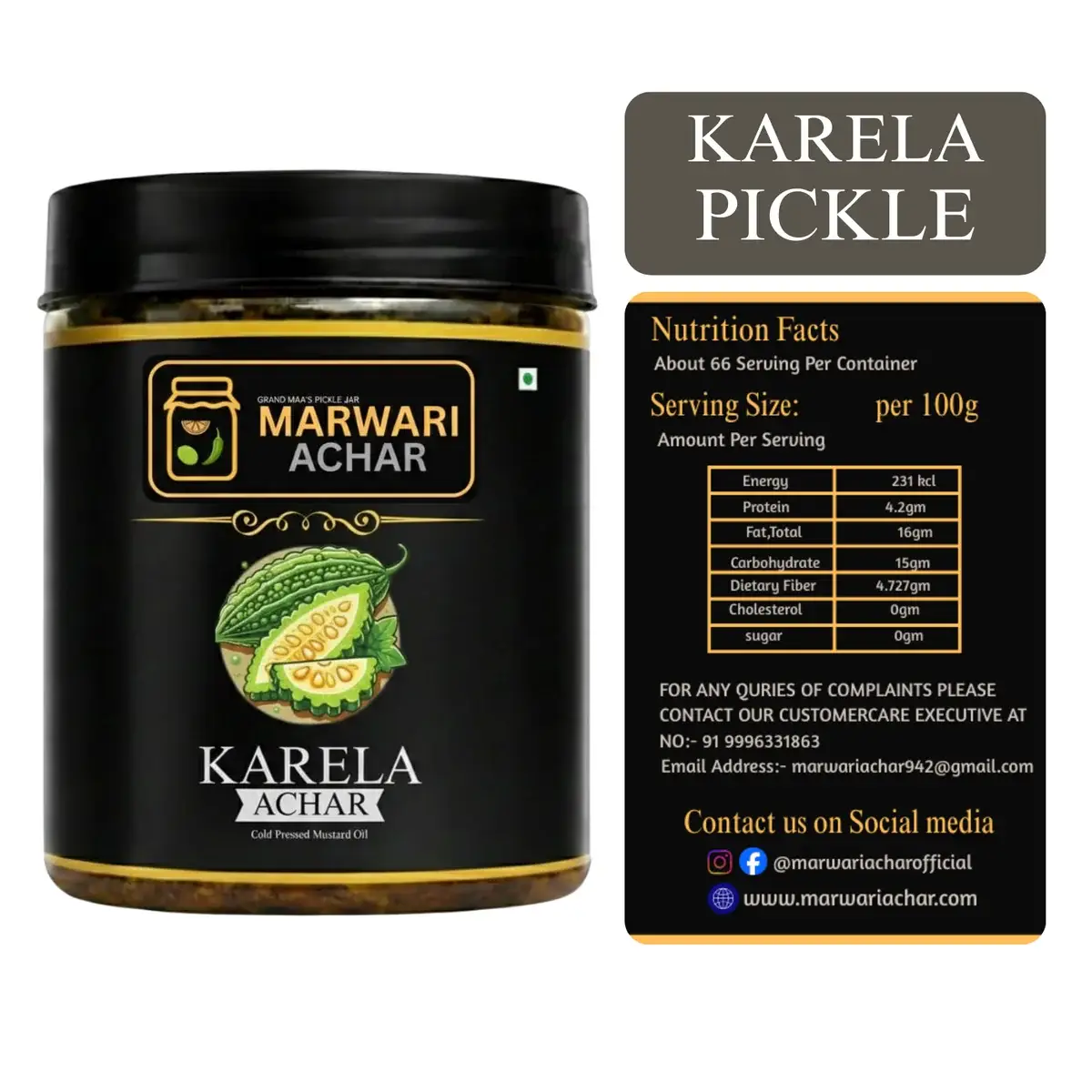 Karela Ka Achar (Bitter Gourd Pickle) – Homemade Traditional Karela Pickle 3 Karela ka achar