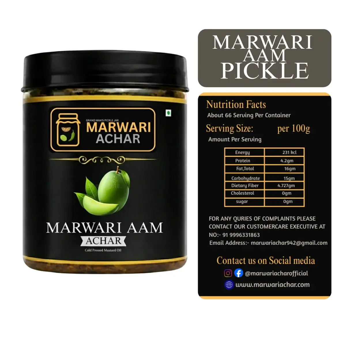 Marwari Aam Ka Achar – Homemade Traditional Rajasthani Mango Pickle 3 Marwari Aam Ka Achar
