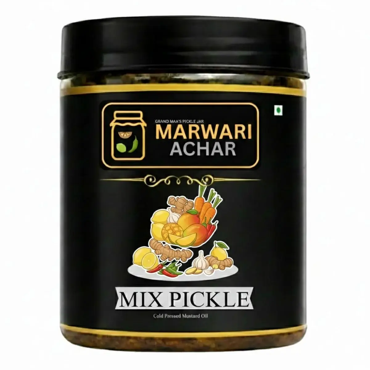 Mix Pickle (Mixed Achar) – Homemade Traditional Indian Mixed Vegetable Pickle 1 Mix Pickle