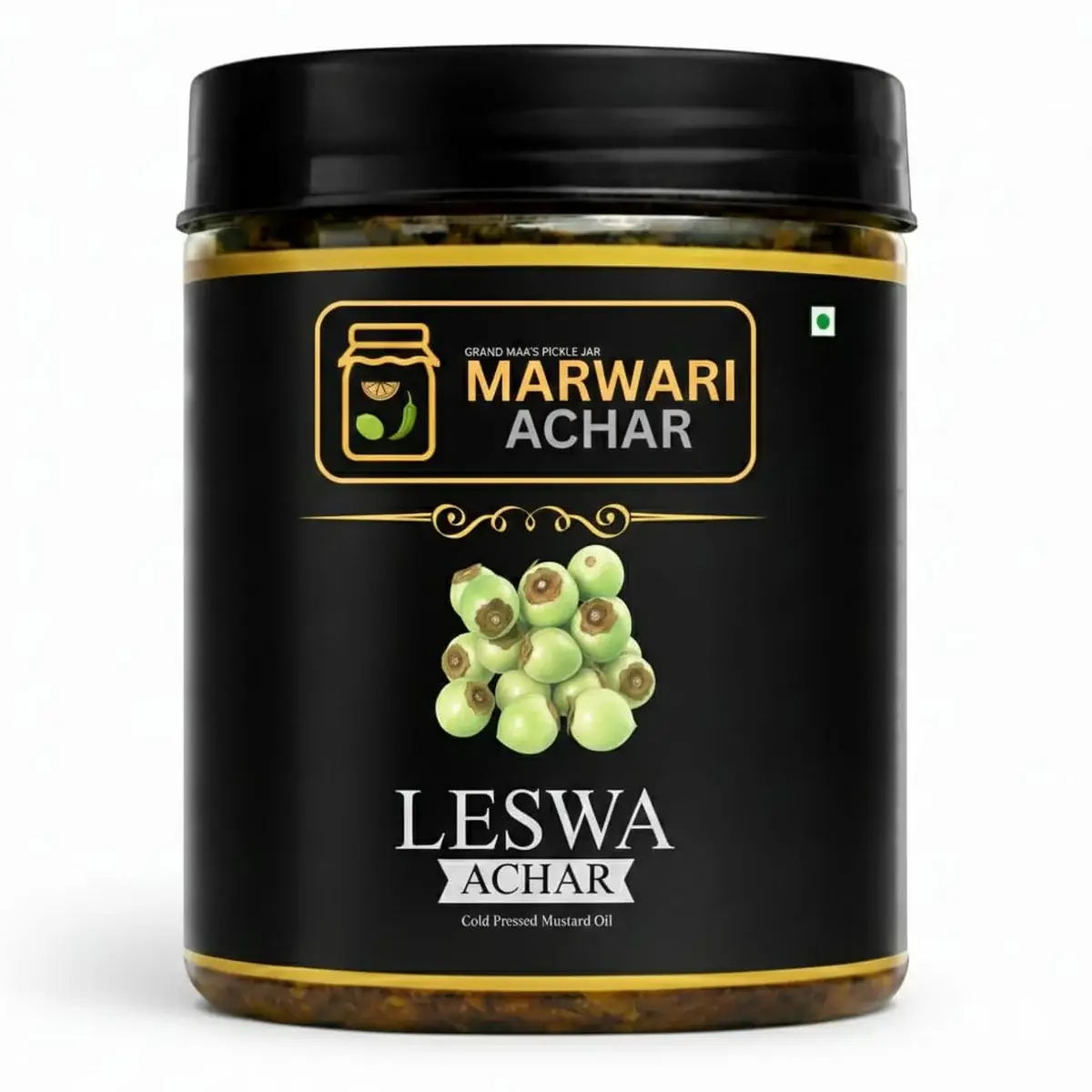 Leswa Ka Achar (Lasoda Pickle) – Homemade Traditional Rajasthani Leswa Achar 1 Leswa Ka Achar